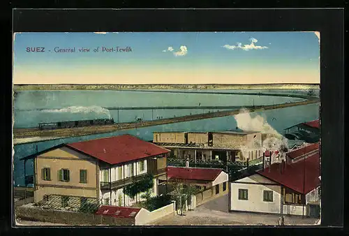 AK Suez, General View of Port-Tewfik