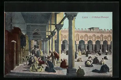 AK Cairo, El-Azhar-Mosque