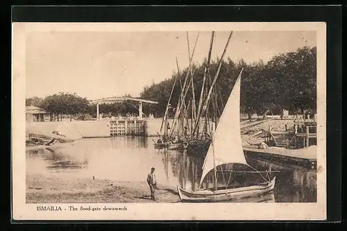 AK Ismailia, The flood-gate downwards