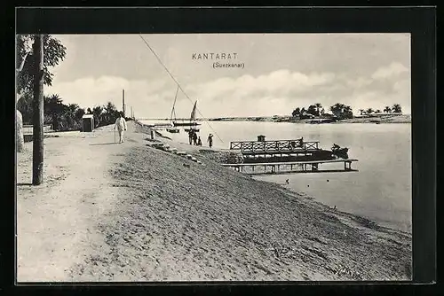 AK Kantarat, Partie am Suezkanal