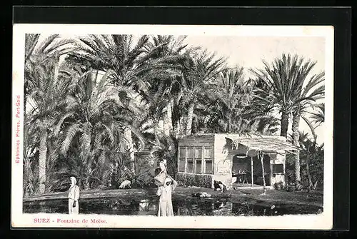 AK Suez, Fontaine de Moise