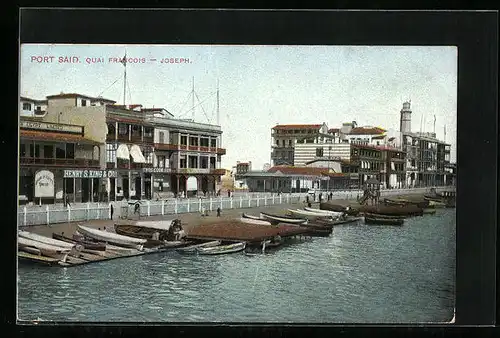AK Port-Said, Quai Francois - Joseph