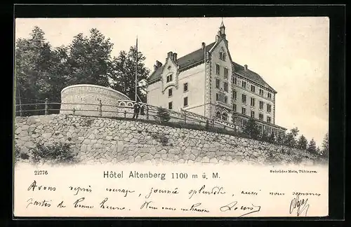 AK Altenberg, Hotel Altenberg