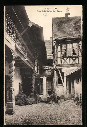 AK Riquewihr, Cour de la Maison Ad. Preiss