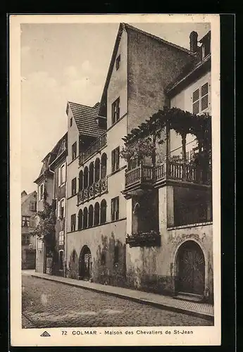 AK Colmar, Maison des Chevaliers de St-Jean