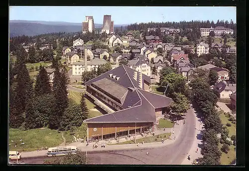 AK Oberhof /Th., Blick vom FDGB-Erholungsheim Rennsteig