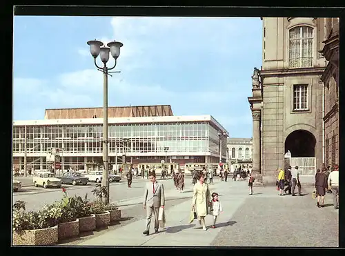 AK Dresden, Altmarkt mit Kulturpalast