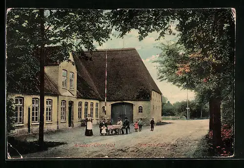 AK Wester-Ohrstedt, Gasthaus Petersen