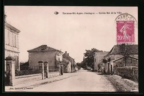 AK Tocane-St-Apre, Entrée Est de la Ville