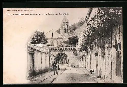 AK Brantome /Périgueux, La Porte des Réformés