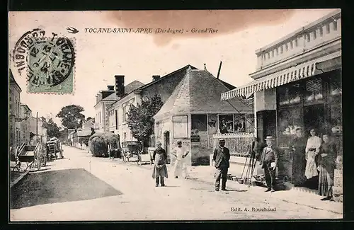 AK Tocane-Saint-Apre, Grand` Rue