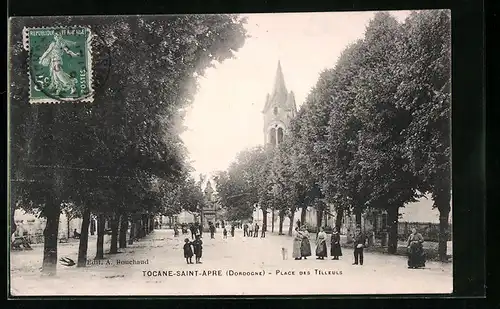 AK Tocane-Saint-Apre, Place des Tilleuls