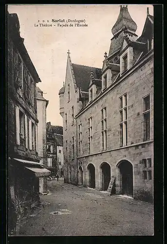 AK Sarlat, Le Théâtre, Facade de l`Entrée