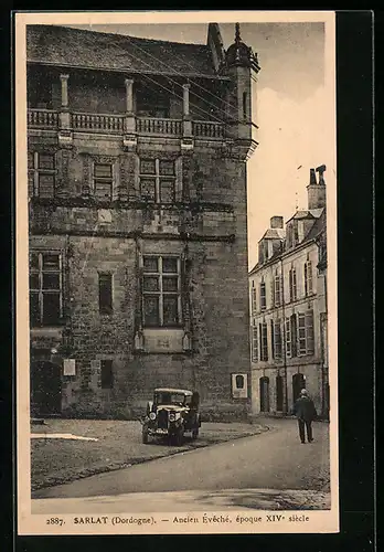 AK Sarlat, Ancien Évêché, époque XIV siècle