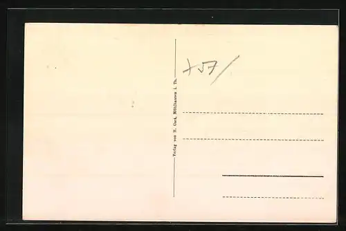 AK Mühlhausen i. Thür., Volksfest, tanzende Menschen, Kirmeslieder