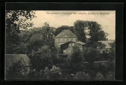 AK Westerau, Herrenhaus und Forsthaus der Lübecker Stiftung