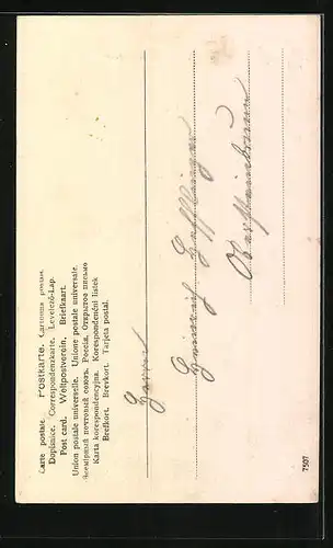 AK Mülhausen i. Els., Ansicht der Genovefakirche