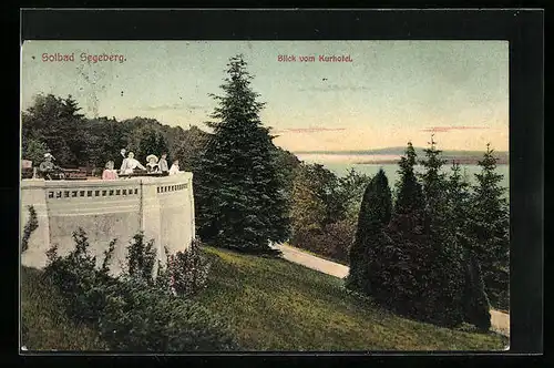 AK Segeberg, Blick vom Kurhotel