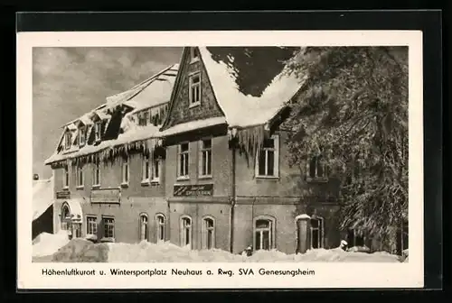 AK Neuhaus am Rennweg, SVA Genesungsheim im Winter