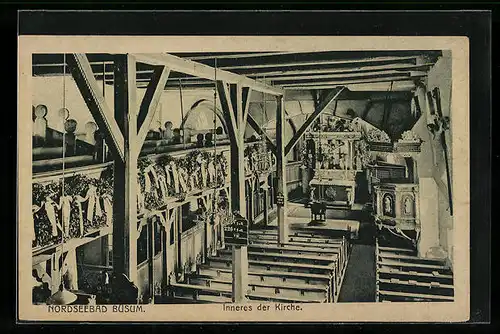 AK Büsum, Inneres der Kirche