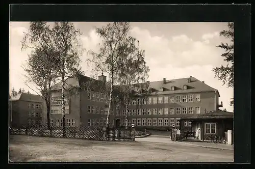 AK Rodewisch i. Vogtl., Bergarbeiter-Krankenhaus Obergöltzsch