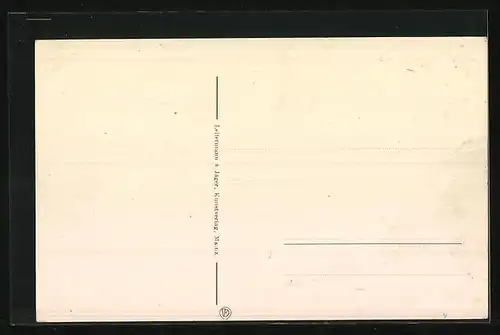 AK Assmannshausen a. Rh., Ortsansicht mit Gasthaus zur Krone