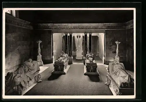 Foto-AK Deutscher Kunstverlag, Nr. 114: Berlin, Schloss Charlottenburg, Mausoleum