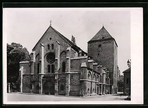 Foto-AK Deutscher Kunstverlag, Nr. 9: Regensburg, Kirche St. Ulrich