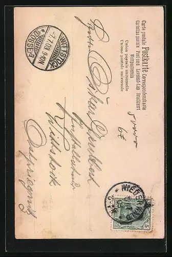 AK Nationaldenkmal auf dem Niederwalde