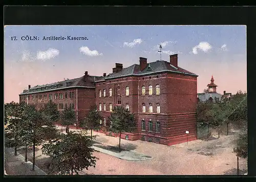 AK Köln, Artillerie-Kaserne