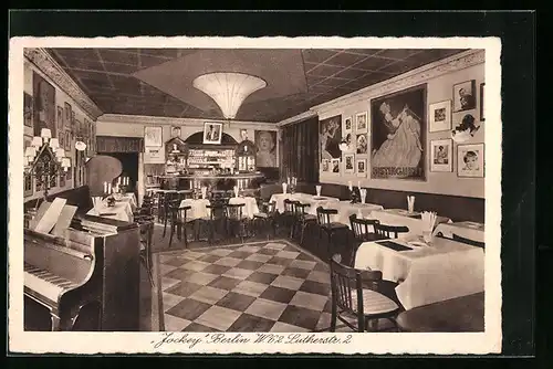 AK Berlin-Schöneberg, Gasthaus Jockey, Lutherstrasse 2