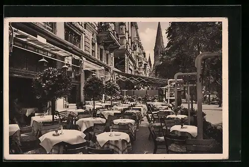 AK Berlin-Charlottenburg, Alt-Russisches Restaurant und Cafe, Kurfürstendamm 16