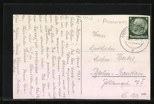 AK Troppau, Platz mit Strassenbahn