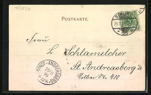 AK Berlin, Potsdamerbrücke mit Strassenbahnen