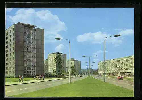 AK Dresden, Neubauten an der Christianstrasse