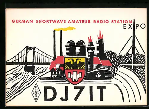 AK Duisburg, Ortsansicht, Radiofrequenz DJ7IT