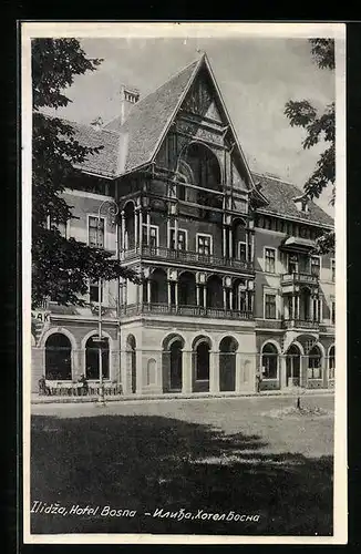 AK Ilidza, Hotel Bosna, Strassenansicht