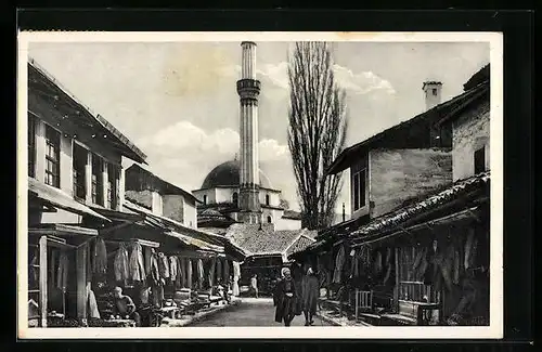 AK Sarajevo, Strassenszene in der Carsija