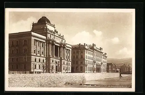 AK Sarajevo, Pravosudna palaca i direkcija posta