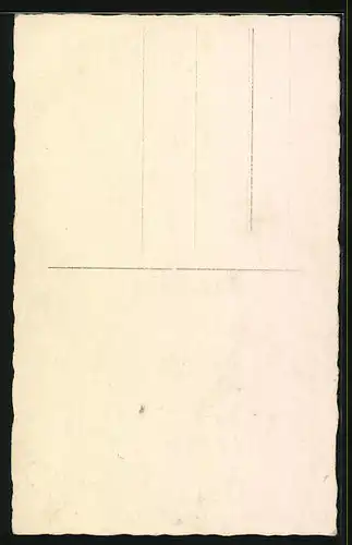 Foto-AK Junge Frau mit Medaillon