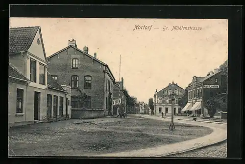 AK Nortorf, Partie in der Gr. Mühlenstrasse