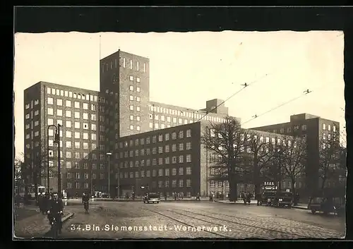 AK Berlin-Siemensstadt, Ansicht vom Wernerwerk