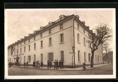 AK Köln-Deutz, Blick auf die Jugendherberge