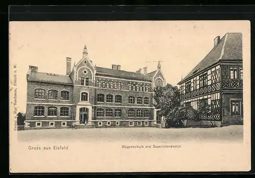 AK Eisfeld, Bürgerschule und Superintendentur