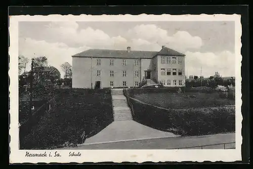 AK Neumark i. Sa., Blick auf die Schule