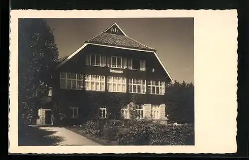 Foto-AK Braunlage, Jugendherberge 1936