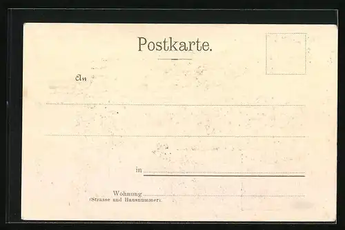 Lithographie Urach, Ortsansicht, Ruine, Wasserfall