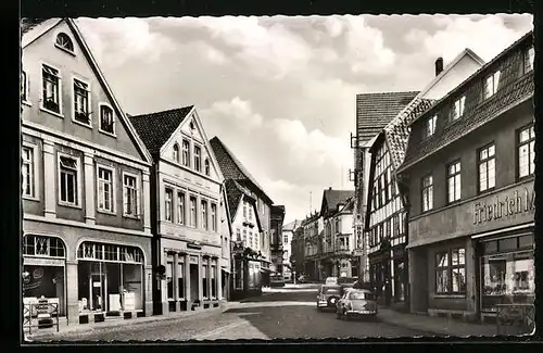 AK Bünde /Westf., Blick in die Eschstrasse