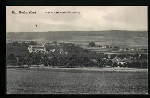 AK Bad Berka /Ilm, Blick von der Kaiser Wilhelm-Burg