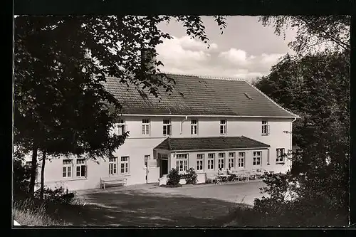 AK Bad Randringhausen bei Bünde, H. Wilmsmeiers Schwefelmoor- u. Schwefelbad, Heilbad